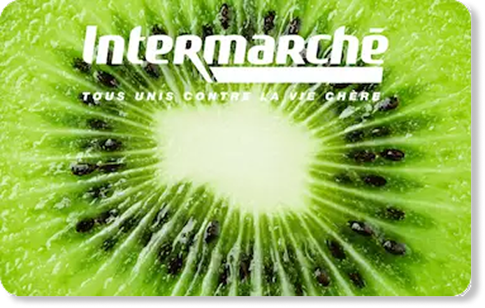 Image illustrative de la carte de fidélité Intermarché