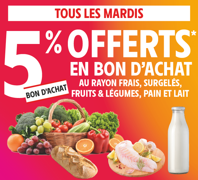 Promo du mardi