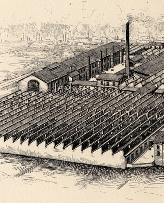 Intermarché Magenta - Histoire - L'usine d'autrefois